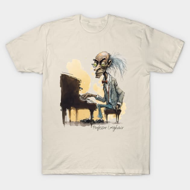 Professor Longhair ••• T-Shirt by unknown_pleasures